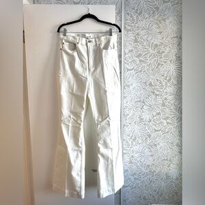 SPANX Cream Flare & Wide Leg Jeans